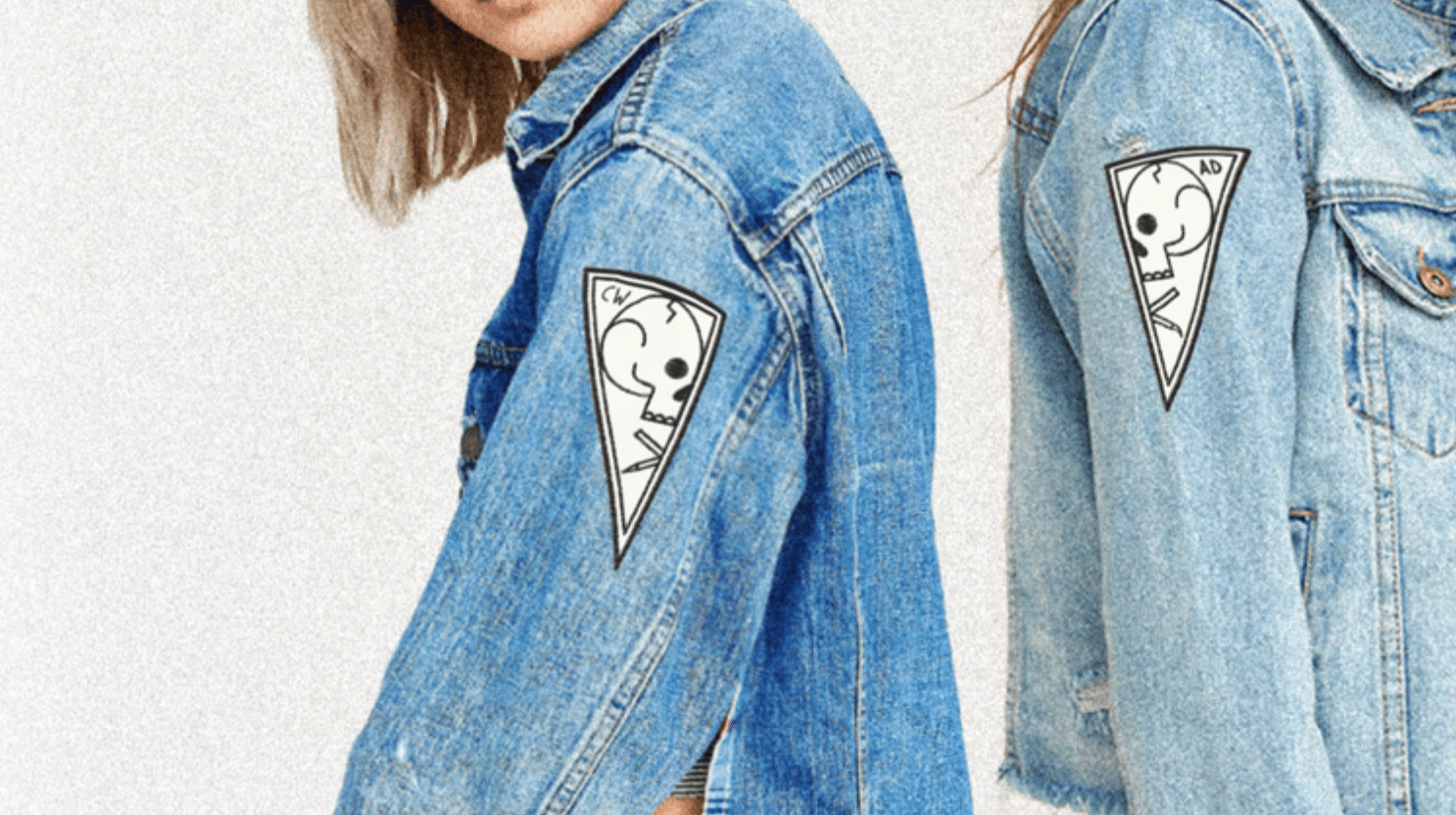 stationery materials laying on a grid